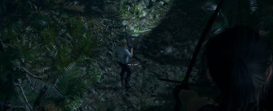 古墓丽影10怎么射出多支箭