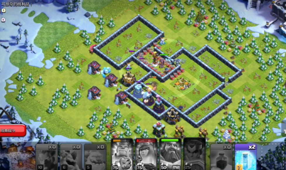 部落冲突怎么布置法术