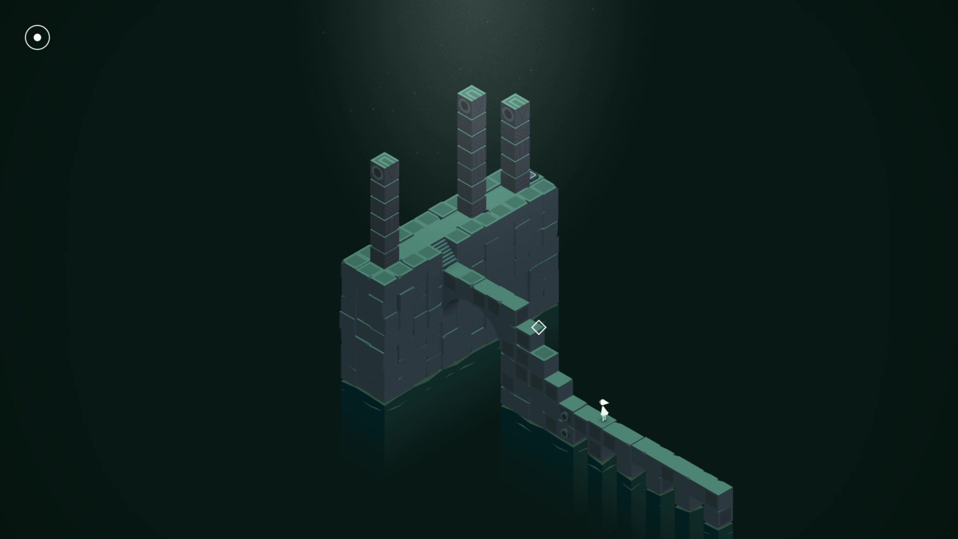 纪念碑谷如何选择关卡