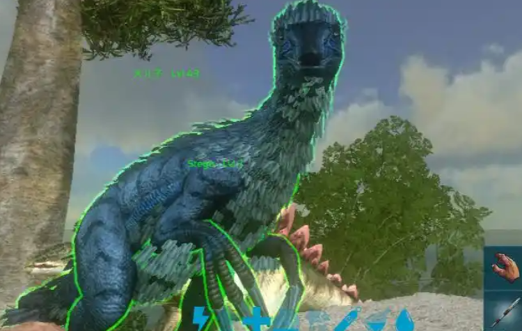 方舟生存进化镰刀龙怎么驯服