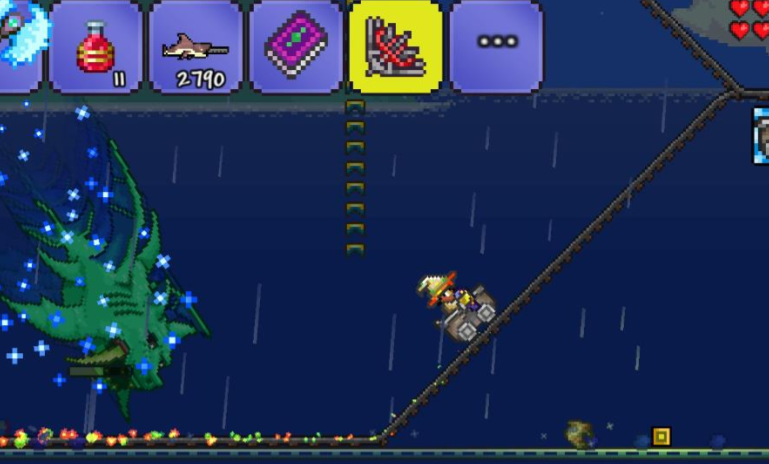 泰拉瑞亚猪鲨怎么打