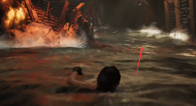 古墓丽影洪水怎么过