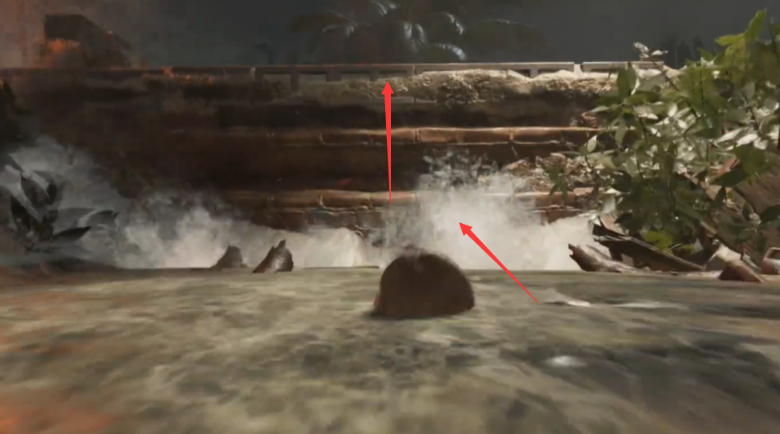 古墓丽影洪水怎么过