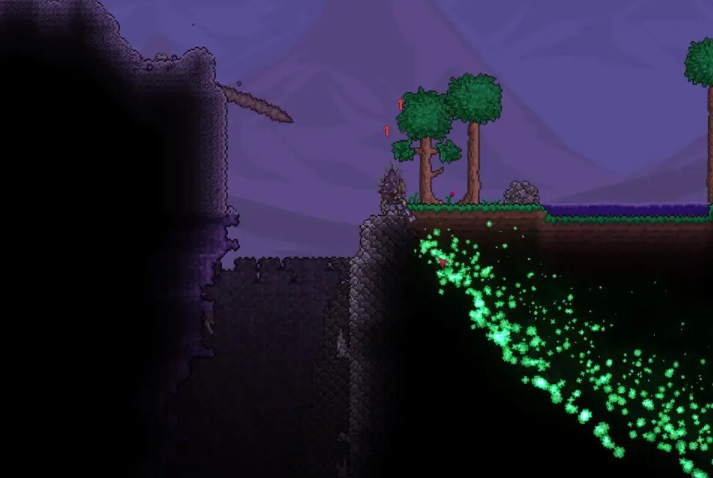 泰拉瑞亚腐化之地怎么找到