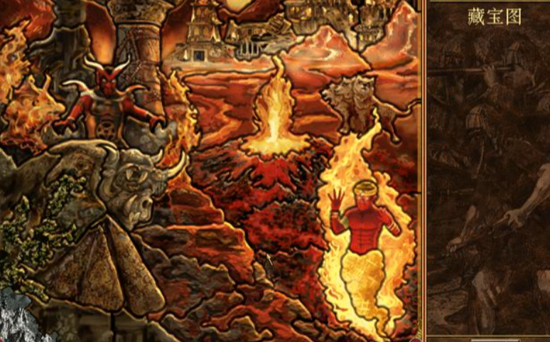 英雄无敌5藏宝图怎么挖