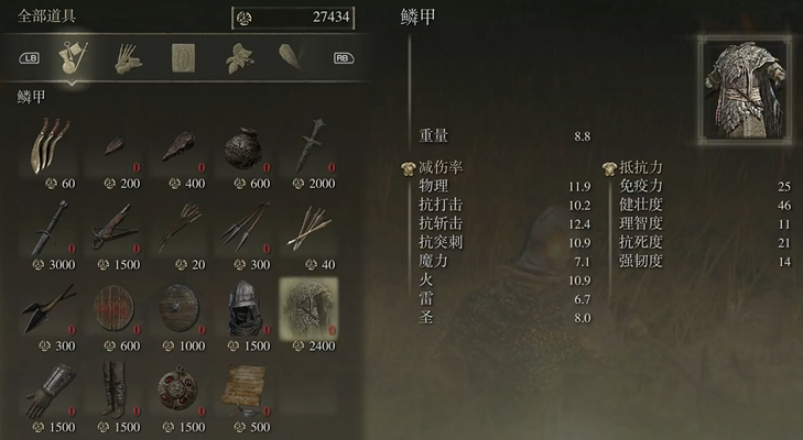 艾尔登法环开荒套装有什么推荐