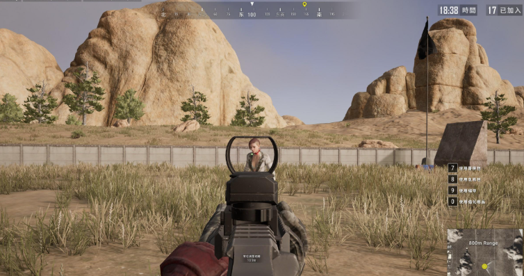 绝地求生如何练红点