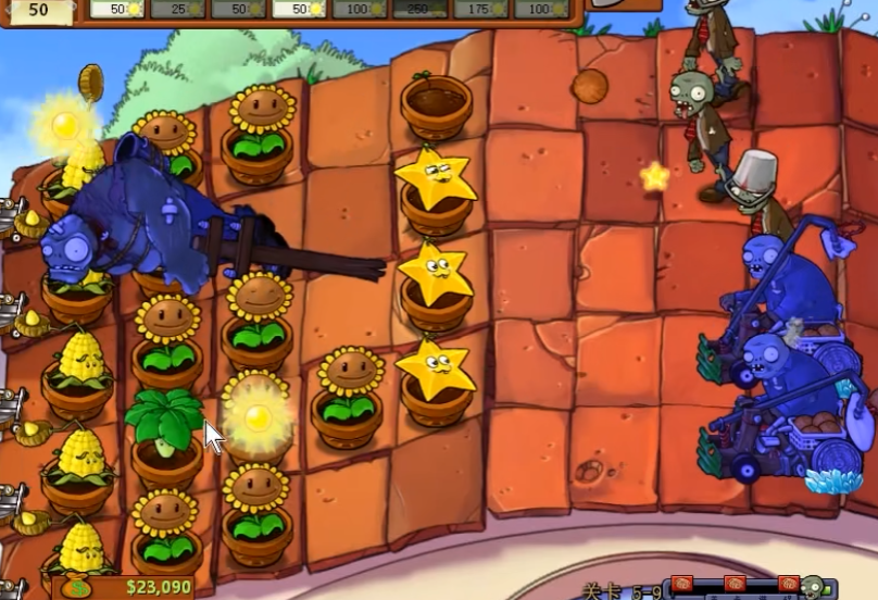 植物大战僵尸九五版5-9怎么过 植物大战僵尸九五版5-9怎么过