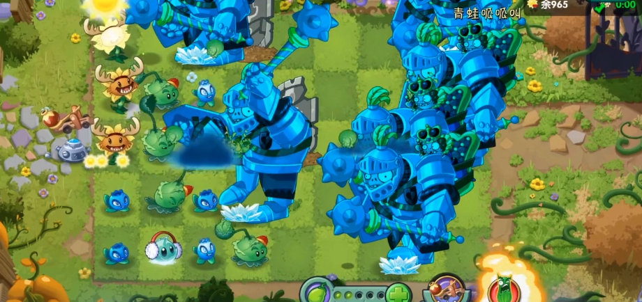 植物大战僵尸2怎么冻结僵尸