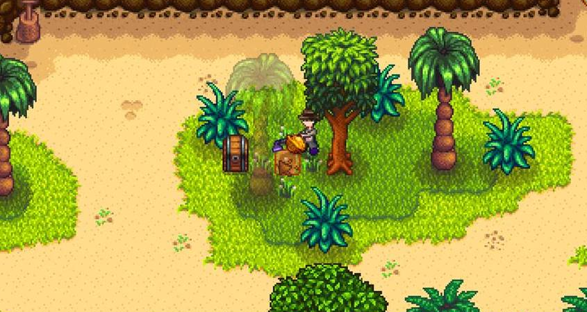 星露谷物语桃花心木怎么种