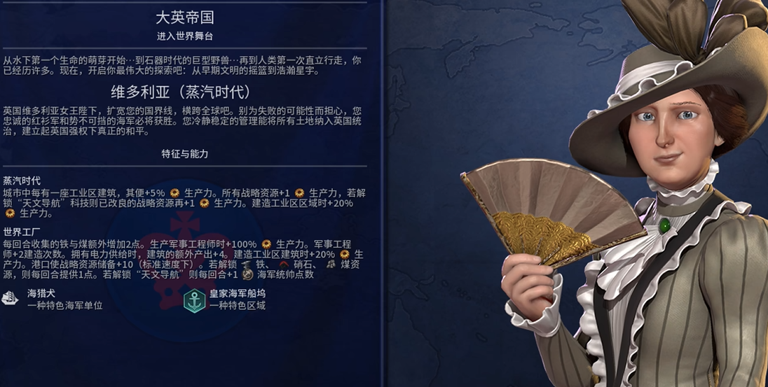 文明6英国适合什么地图