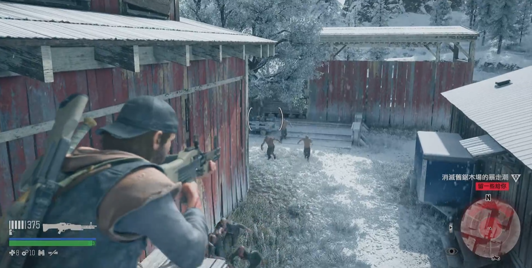 往日不再伐木场尸潮怎么打