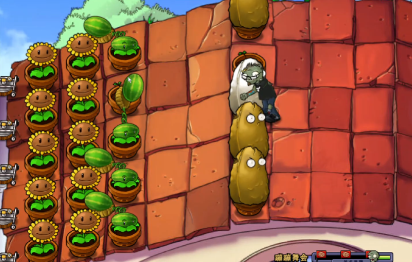 植物大战僵尸怎么过蹦蹦舞会