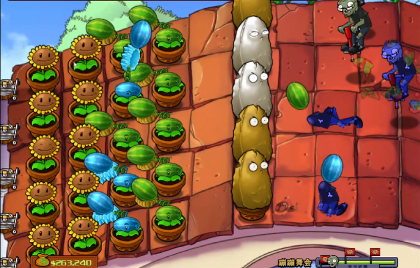 植物大战僵尸怎么过蹦蹦舞会