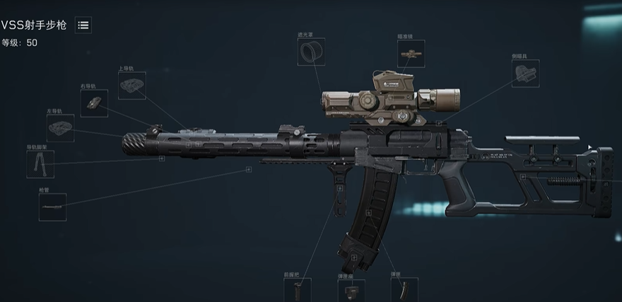 三角洲行动火控配什么枪