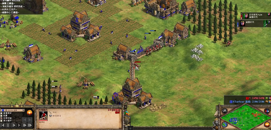 帝国时代2怎么攻击乃蛮人