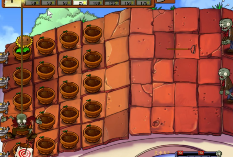 植物大战僵尸95版5-2怎么打 植物大战僵尸95版5-2怎么打