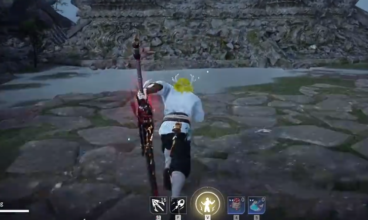 永劫无间如何边跑边挥刀的