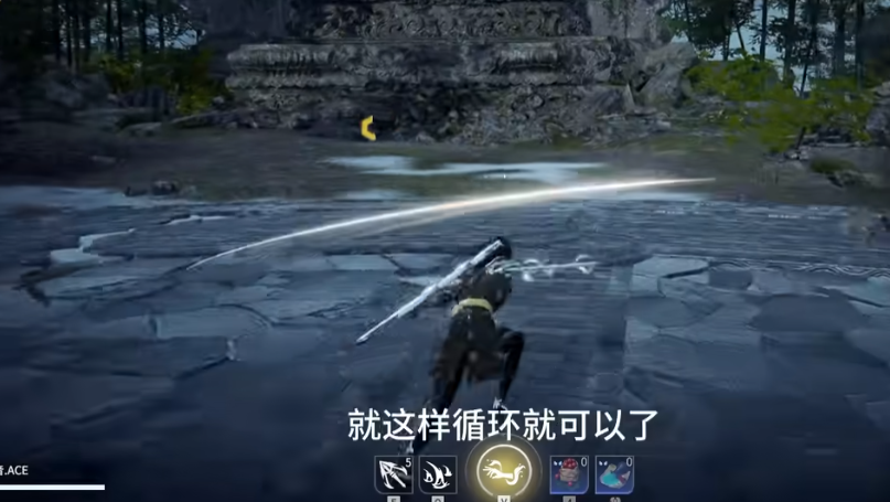 永劫无间如何边跑边挥刀的