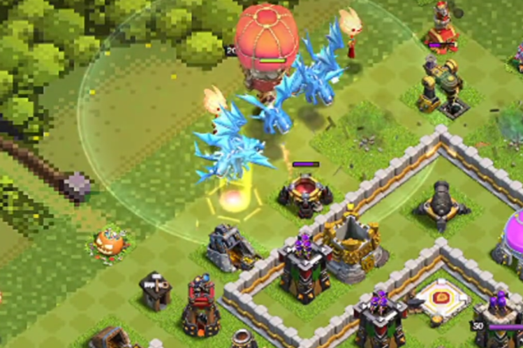 部落冲突雷龙攻击性大吗