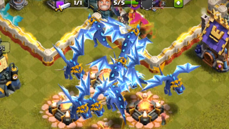 部落冲突雷龙攻击性大吗